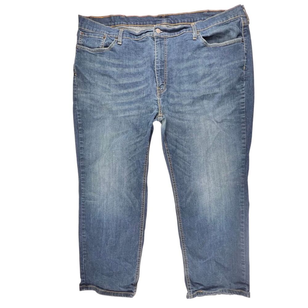 Levi Straus Jeans 48x29 Classic Denim Wash Pants Timeless Relaxed Workwear Jeans